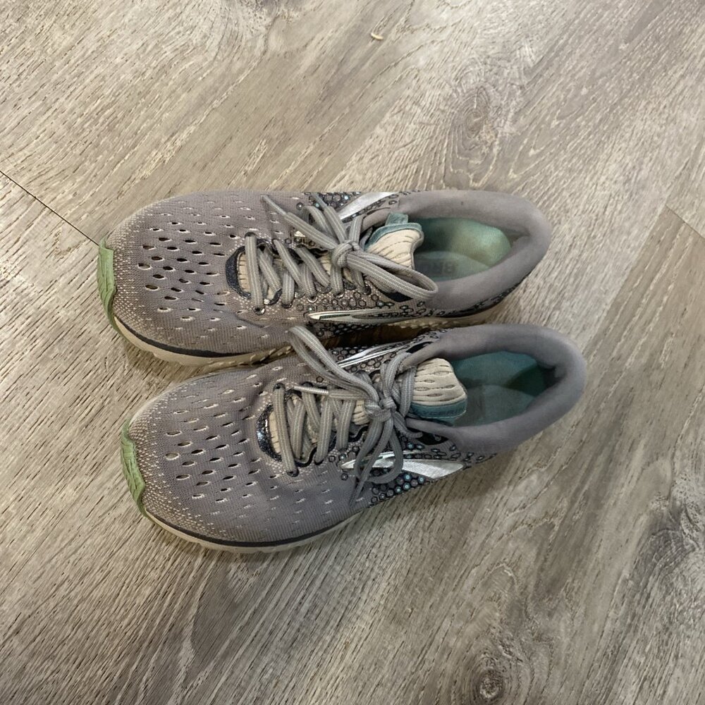 Brooks Womens Glycerin 17 1202831B070 Gray Running Shoes Sneakers Size 8 B - Picture 5 of 9